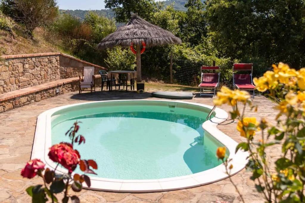 Agriturismo Con Piscina In Toscana, Tribbiano Arezzo Buitenkant foto